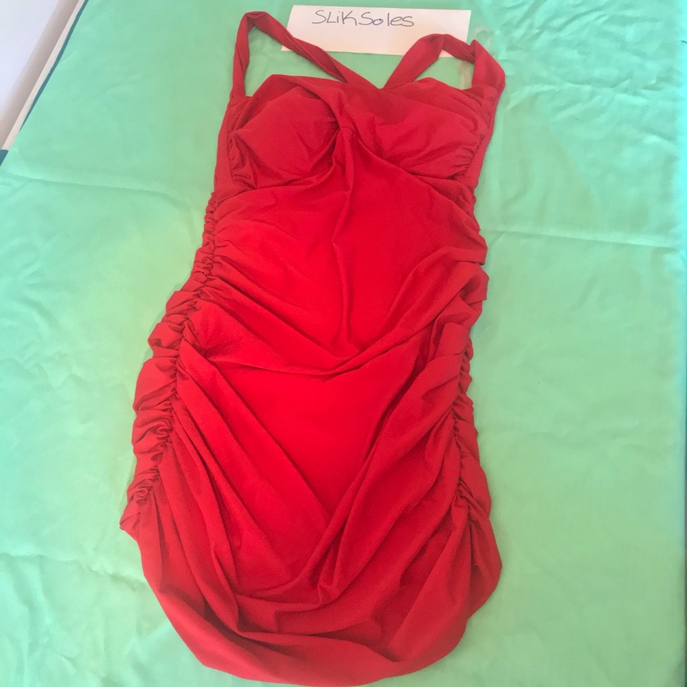 Red Sabora dress.